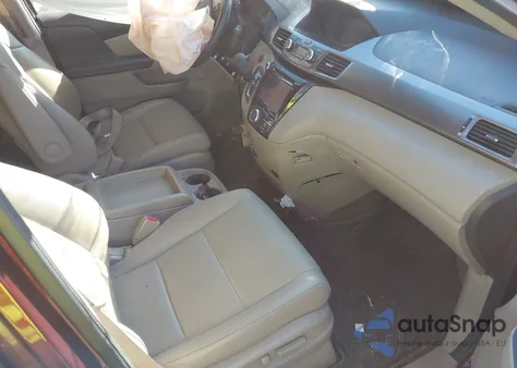 2015 Honda Odyssey Ex-L z USA, uszkodzony, nr VIN 5FNRL5H62FB100924